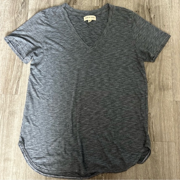 cloth & stone Tops - Cloth & Stone by Anthropologie Heather Gray Basic Modal Cotton T-Shirt Size M